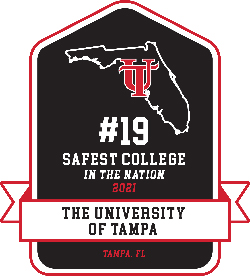 #19 Safest School in the Nation 2021 СƵ Tampa, Florida Badge
